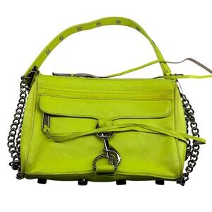Rebecca Minkoff Neon Yellow Mini Crossbody
